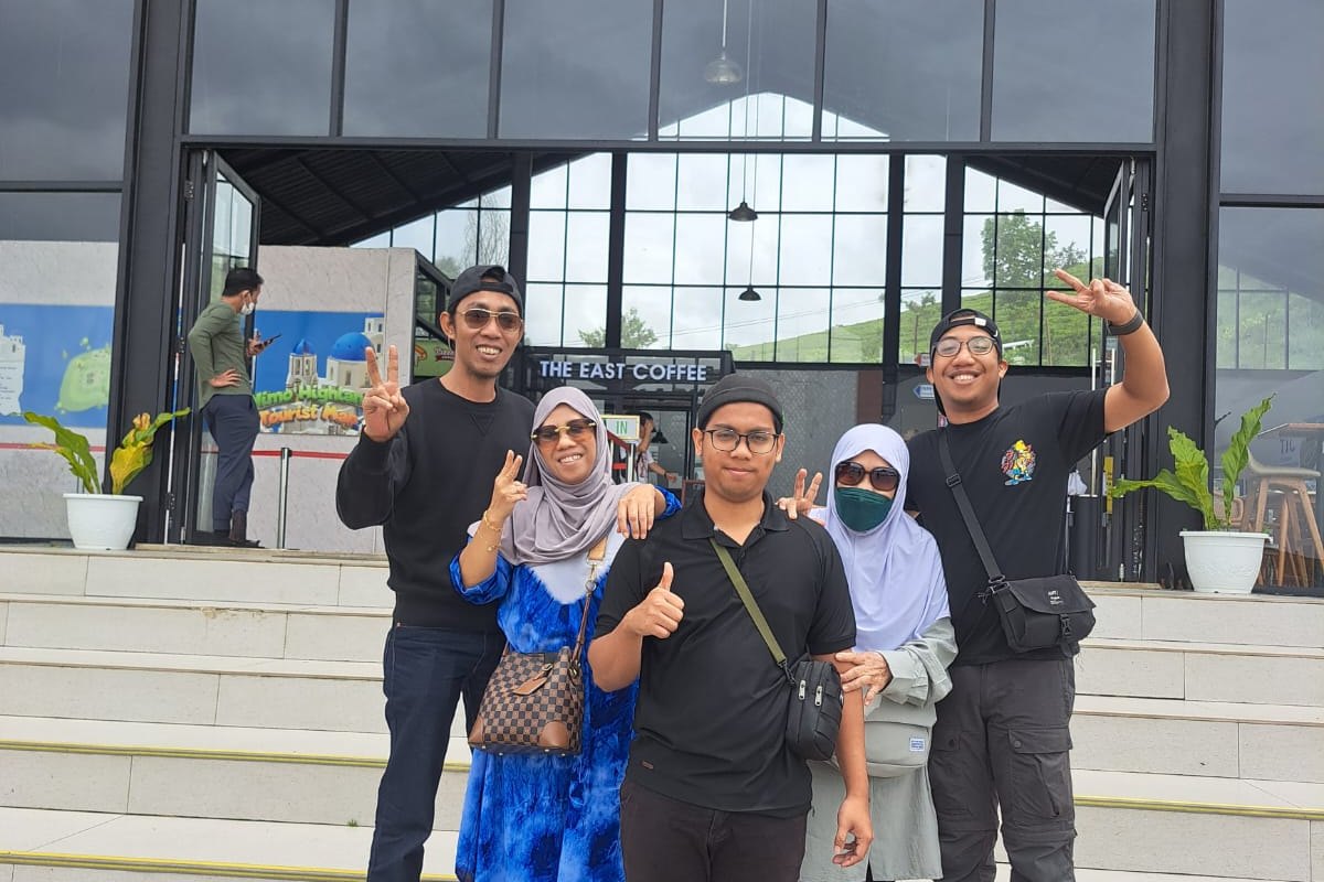 Tamu di Nimo Highland Pangalengan